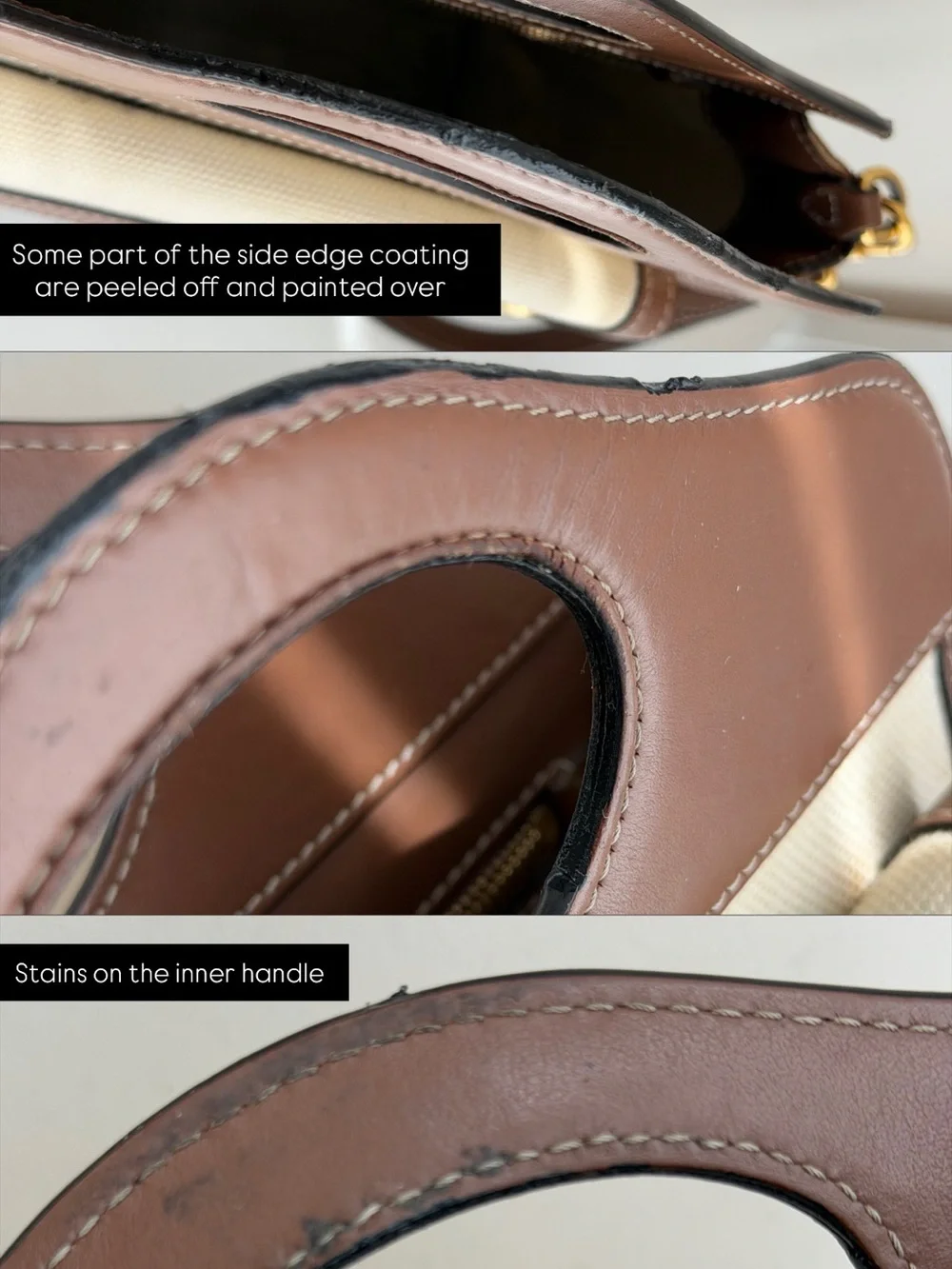 Authentic Burberry Mini Pocket Beige Malt Brown Crossbody Bag